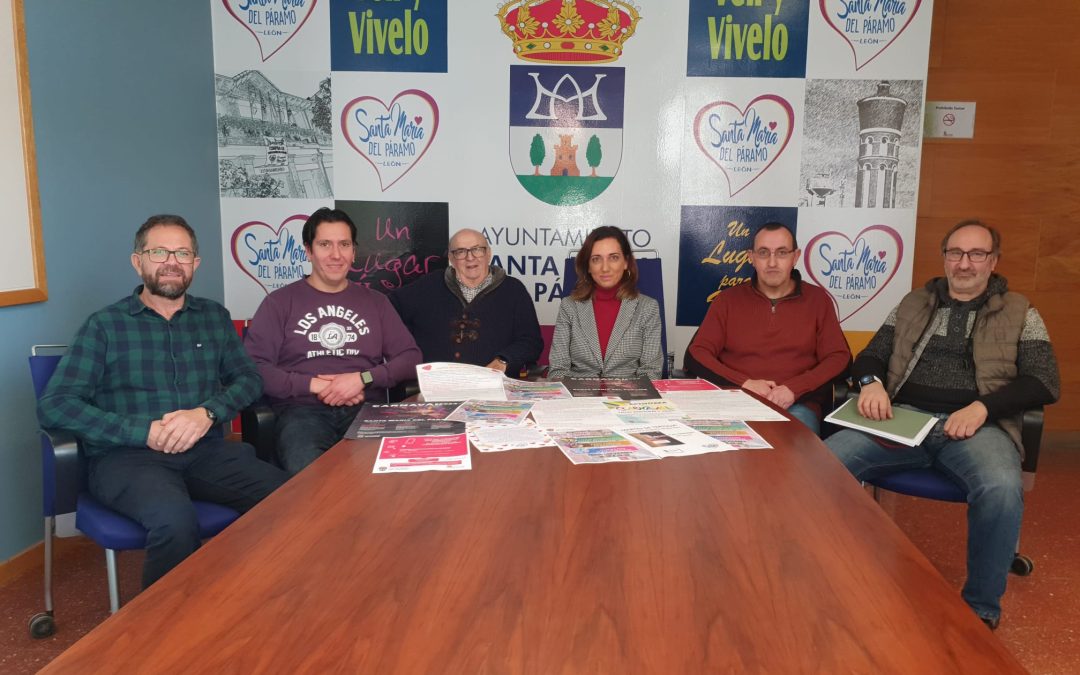 Santa María del Páramo presenta un mes de febrero centrado en el carnaval y en San Valentín