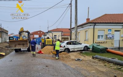 La Guardia Civil detiene al conductor de un turismo en La Bañeza por la comisión de varios delitos en un siniestro vial con resultado de una persona herida leve