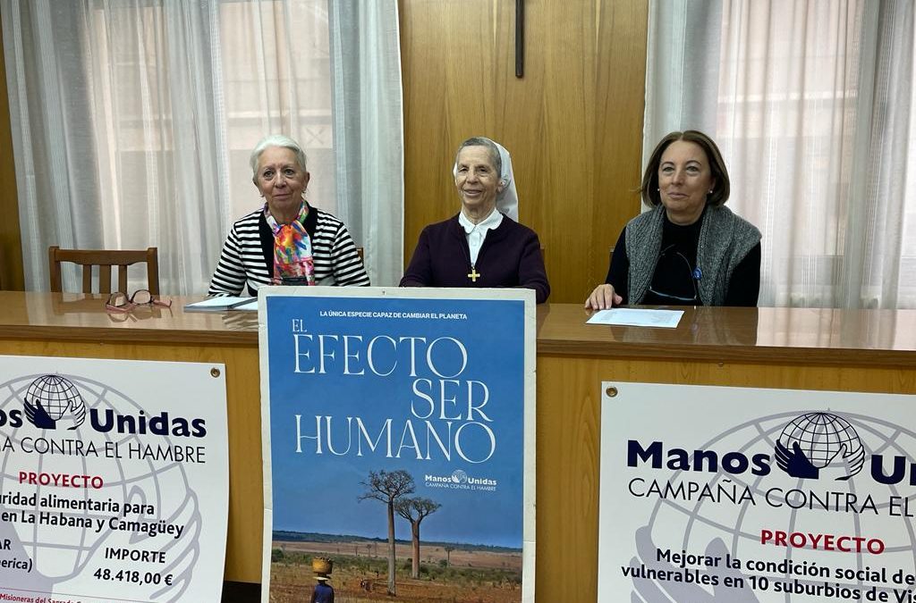 La hermana Charo explica su experiencia en África durante la campaña de Manos Unidas: «Cuando se comparte, disminuye la injusticia»
