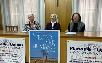 La hermana Charo explica su experiencia en África durante la campaña de Manos Unidas: «Cuando se comparte, disminuye la injusticia»