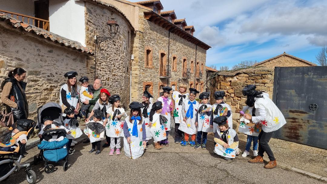 Los escolares pintores de Val de San Lorenzo