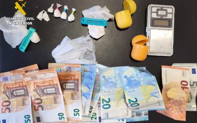 La Guardia Civil detiene a una persona por tráfico de drogas dispuestas para su venta en Benavides de Órbigo