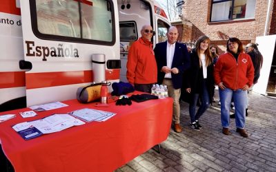 Cruz Roja León muestra sus capacidades y labores en una jornada de puertas abiertas con motivo de su 150 aniversario