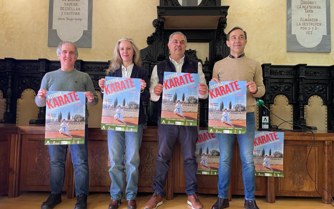 Astorga acogerá este sábado el campeonato autonómico de kárate que citará a 300 deportistas