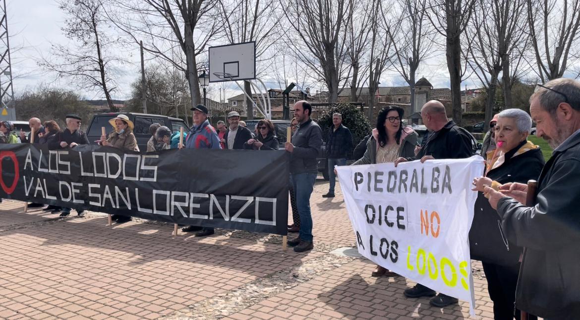 La autorización para la planta de lodos en Piedralba queda suspendida temporalmente