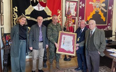 La secretaria de Estado de Defensa, Amparo Valcarce, entrega el martes en Astorga un premio al Ralca