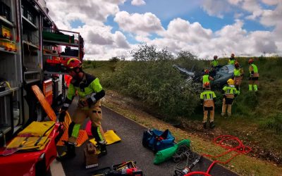 Fallece una mujer en un accidente de tráfico en Cebrones del Río