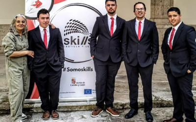 Los alumnos del colegio Sierra Pambley de Hospital de Órbigo triunfan en los Spain Skills de floristería y jardinería