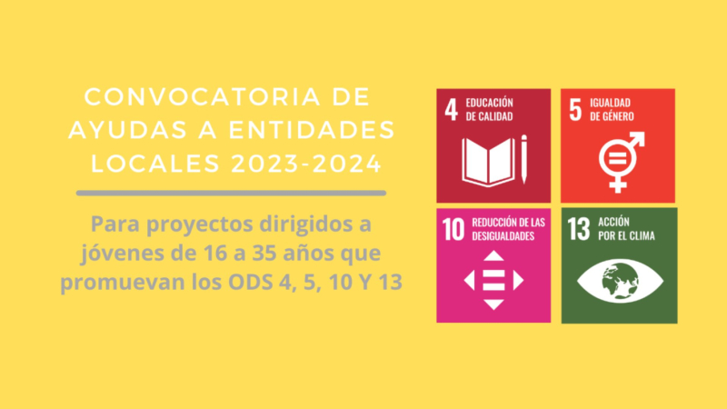 Valderrey vuelve a ser uno de los 30 ayuntamientos de todo el país que recibe la subvención de la FEMP para promover Objetivos de Desarrollo Sostenible entre la juventud