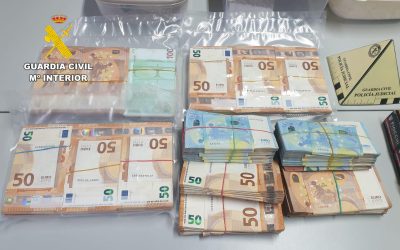 Un detenido por tráfico de droga en la zona del Órbigo de León al que se le incautaron 6,2 kilos de cocaína y 14 de hachís