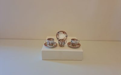 Un juego de té, ‘pieza del mes’ de junio en el Palacio de Gaudí