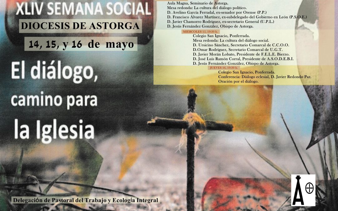 La Diócesis convoca la Semana Social bajo el lema “el diálogo, camino para la Iglesia”