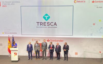 Banco Santander y la Cámara de Comercio de España distinguen a TRESCA Ingeniería con el Accésit de Pyme Sostenible del Año