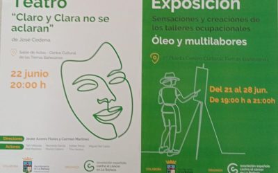 La Junta Local de la AECC de La Bañeza cierra el curso con teatro y una exposición