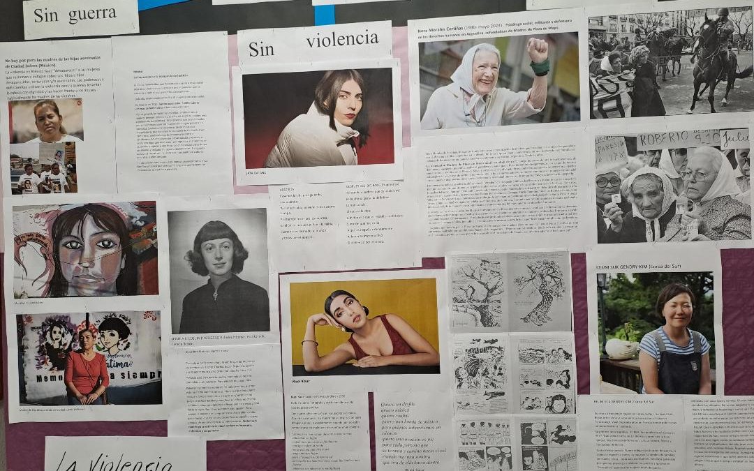 El panel de Igualdad de la Biblioteca va dedicado este mes a quienes trabajan por los derechos de los ciudadanos