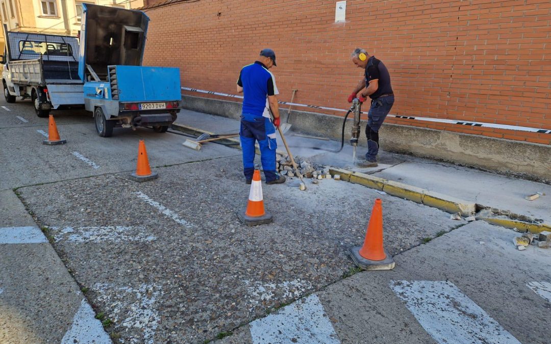 El Ayuntamiento acomete un plan para eliminar barreras arquitectónicas en Astorga