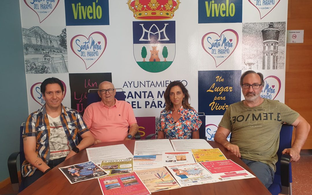 Santa María del Páramo programa un mes de agosto con actividades para disfrutar de la villa paramesa