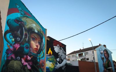 La Bañeza coloca códigos QR en sus grafitis para explicar su contenido con vídeos explicativos
