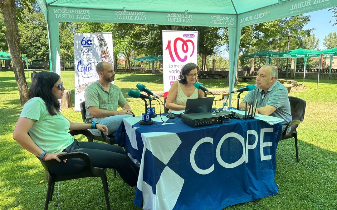 Programa Local Cope Astorga en directo desde Val de San Lorenzo 2 de agosto
