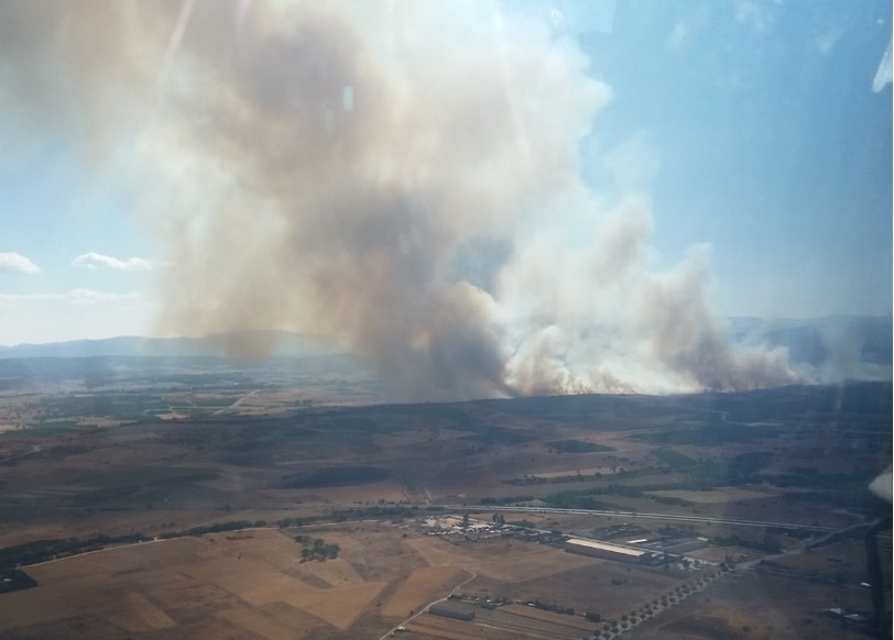 La Junta vecinal de Piedralba traslada su más profundo agradecimiento a los efectivos y vecinos por la labor realizada en la extinción del incendio