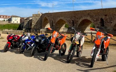 Hospital de Órbigo recupera la tradición motera con la I Concentración de Motos ‘Los Lanzaos’