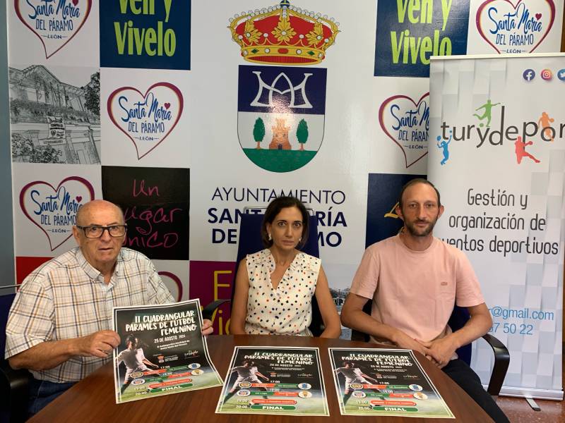 Santa María del Páramo acoge el segundo cuadrangular de Fútbol Femenino