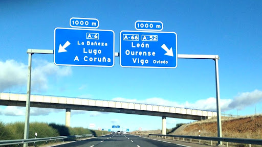 Adjudicada por 8 millones la rehabilitación del firme de la A-6 entre La Bañeza y Astorga