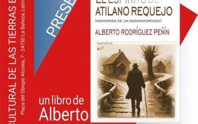 Alberto Rodríguez Peñín presenta su primer libro «El espíritu de Atilano Requejo» en La Bañeza