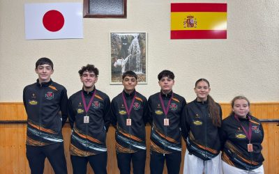 Gran actuación de los karatekas astorganos en el Campeonato de Castilla y León