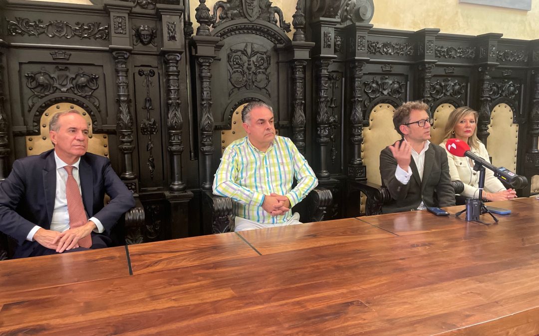 Astorga, Incibe y Fele lanzan un proyecto de formación especializada y estrechan la colaboración para agilizar el Corredor Atlántico