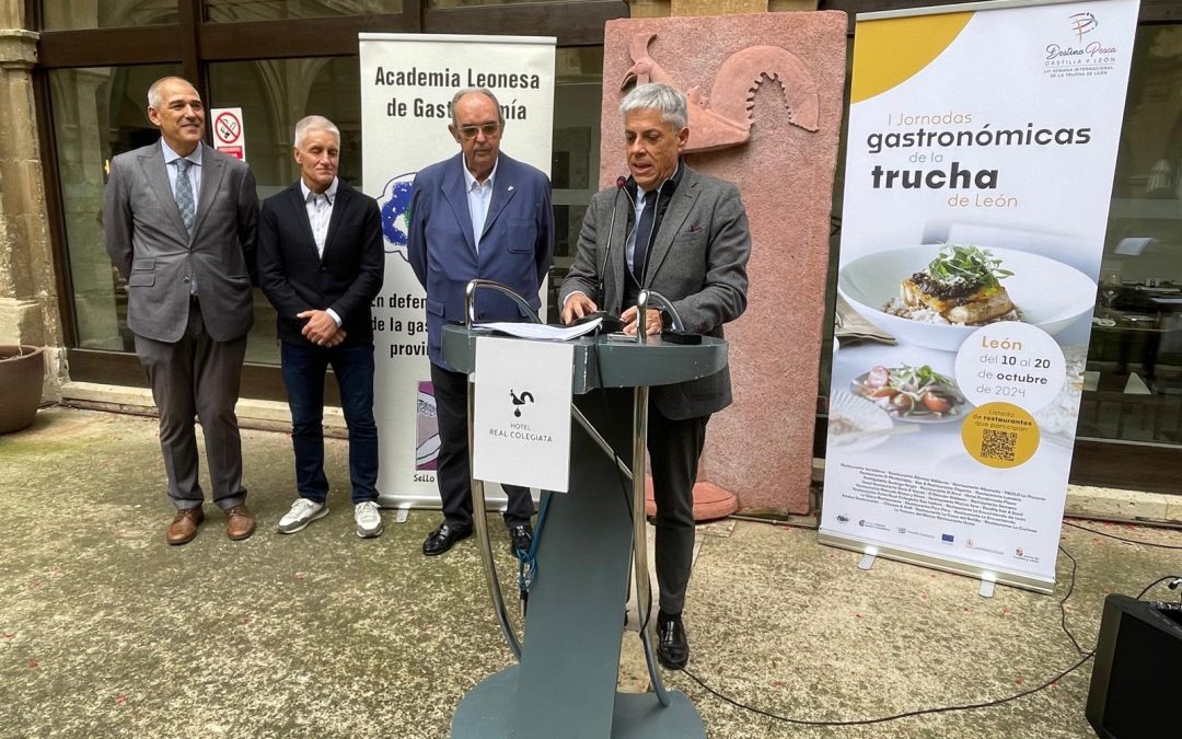 Un total de 25 restaurantes de la provincia, entre ellos Restaurante Serrano de Astorga, participarán del 10 al 20 de octubre en las I Jornadas Gastronómicas de la Trucha