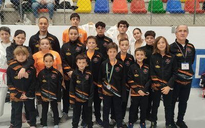 Cinco pódiums para los karatekas astorganos en Oviedo