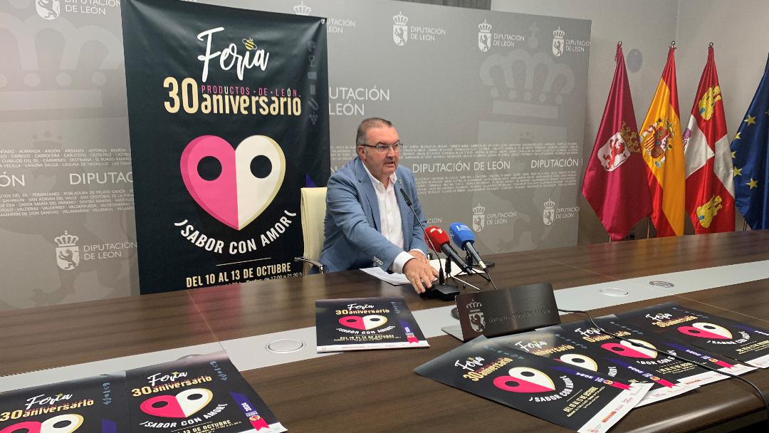 La Diputación celebra el XXX aniversario de la Feria de los Productos de León con 96 expositores