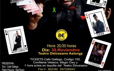 El Teatro diocesano acoge una Gala Solidaria en beneficio de Magic Owy