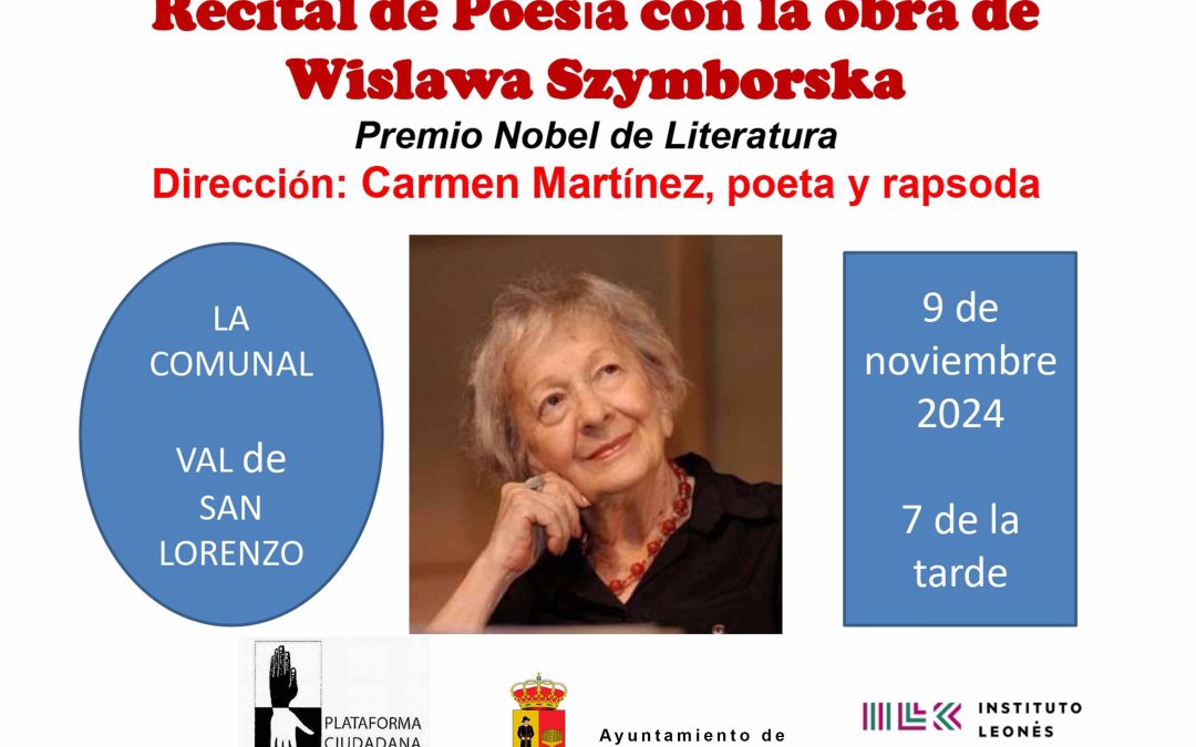 Recital de poesía en La Comunal de Val de San Lorenzo