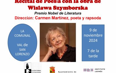 Recital de poesía en La Comunal de Val de San Lorenzo