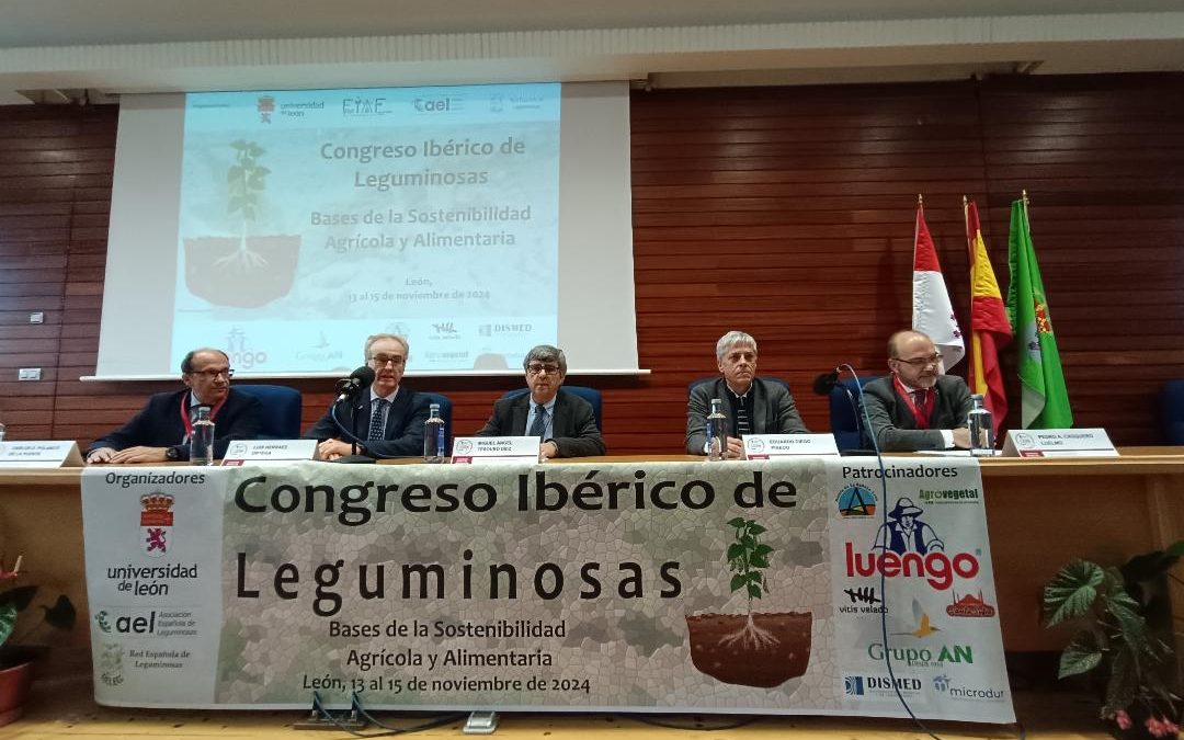 Un centenar de expertos debaten los retos del sector de las leguminosas en la Escuela de Ingeniería agraria