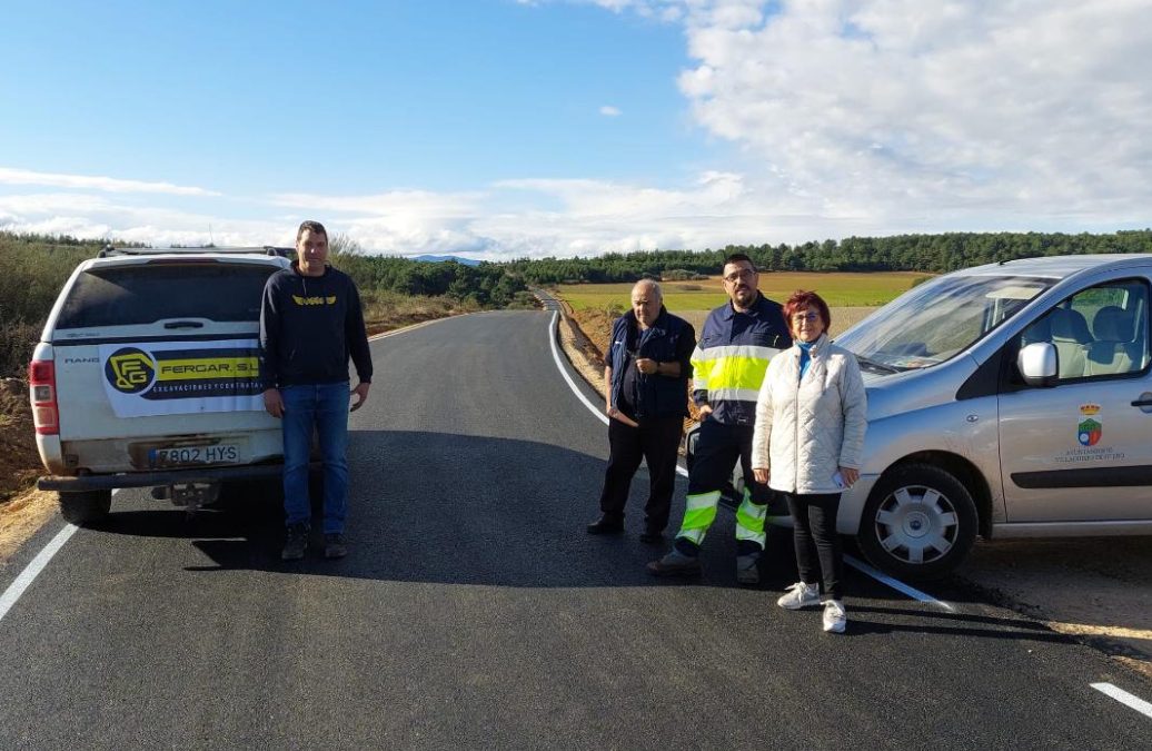 Villaobispo de Otero pavimenta el camino del Sierro