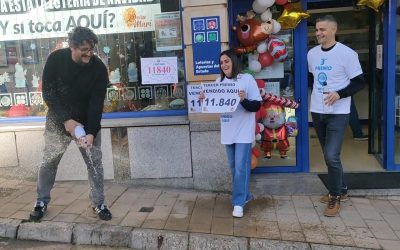 El número 11.840 del Tercer Premio de la Lotería de Navidad deja un millón de euros en Astorga