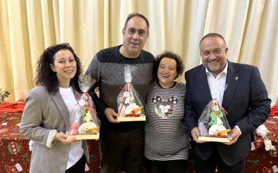 La Diputación celebra la Navidad en el centro bañezano de Nuestra Señora del Valle