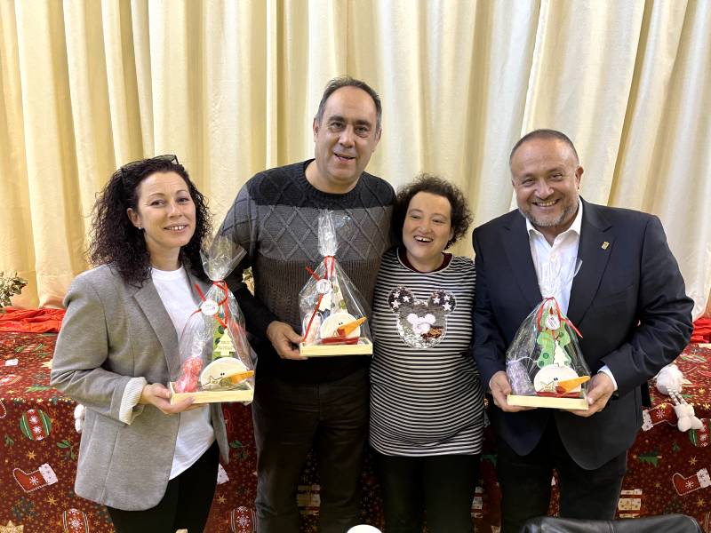 La Diputación celebra la Navidad en el centro bañezano de Nuestra Señora del Valle