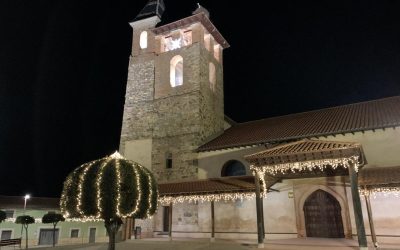 Santa Marina del Rey monta un Belén de Playmobil muy leonés con la Feria del Ajo en miniatura