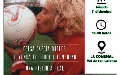 Encuentro literario en La Comunal con la escritora Beatriz Abad y la exfutbolista Celsa García