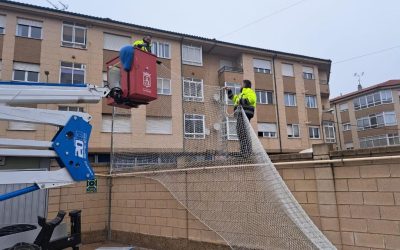 El CEIP San José de Calasanz se pone a punto durante las vacaciones de Navidad