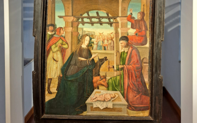 Un nacimiento del año 1500 cierra la ‘pieza del mes’ este 2024 en el Palacio de Gaudí