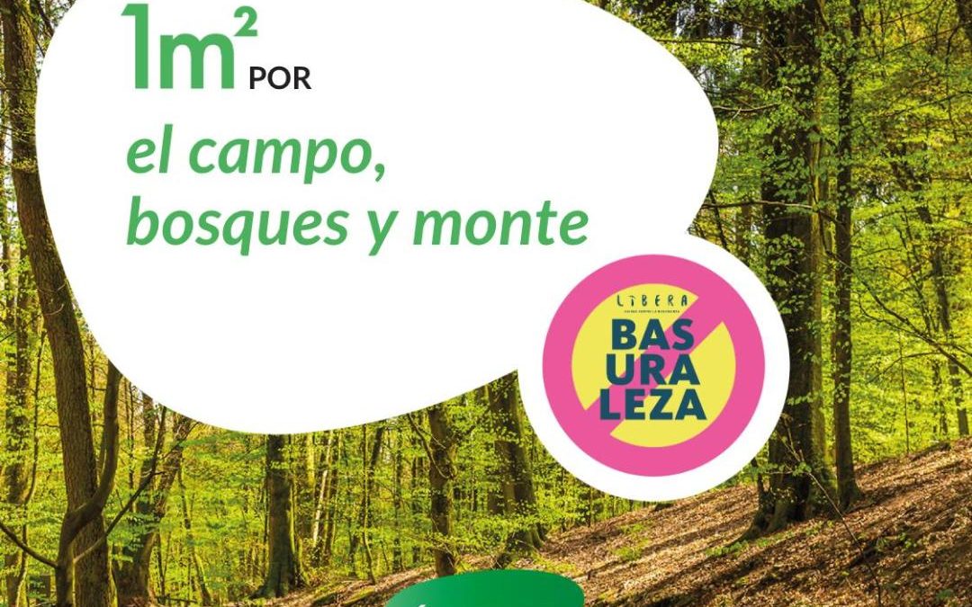 UPL La Bañeza y Juventudes Leonesistas organizan una recogida de basura en el Monte Iglesias