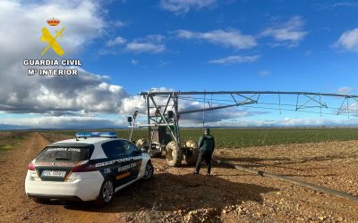 Investigada una persona por el hurto de material de riego en el municipio de Urdiales del Páramo