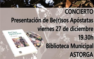 Javi Morán presenta el proyecto Be(r)sos Apóstatas en la ciudad que define como “la casa de mi vida”
