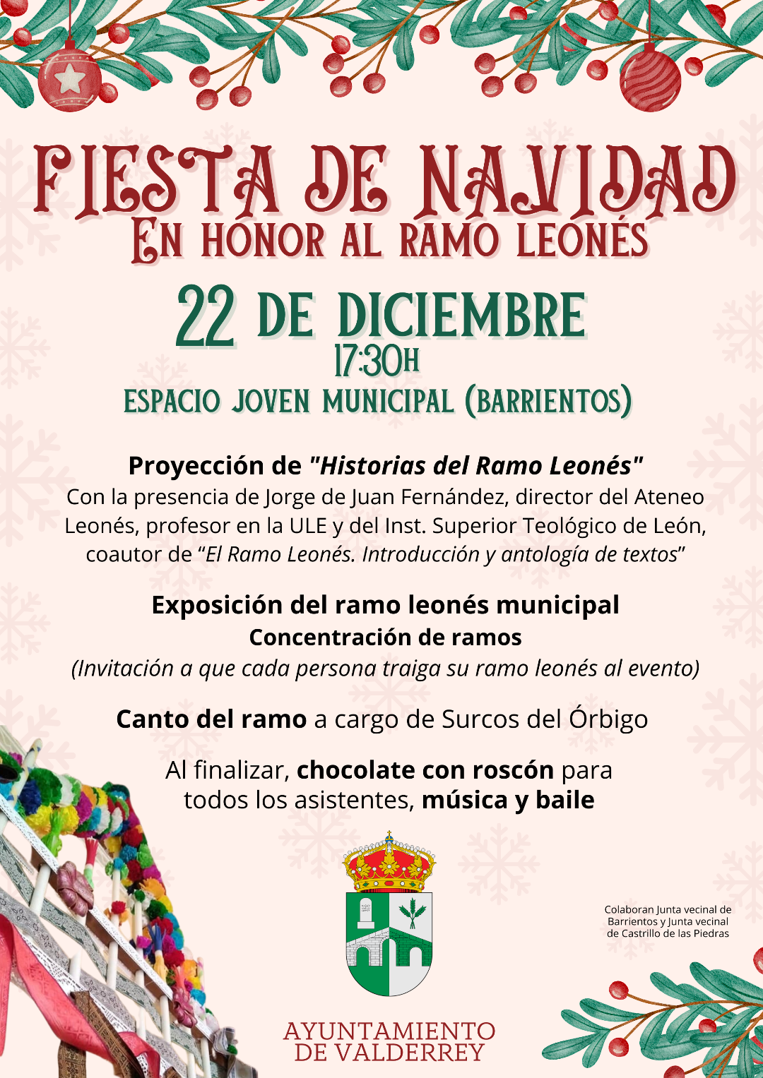 Fiesta de navidad valderrey