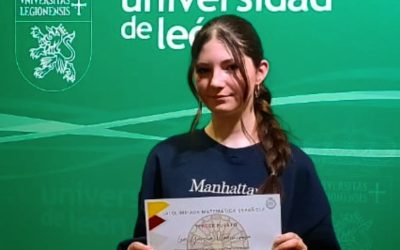 La alumna del Vía de la Plata, Lea García, representará a la provincia en la fase regional de la Olimpiada matemática
